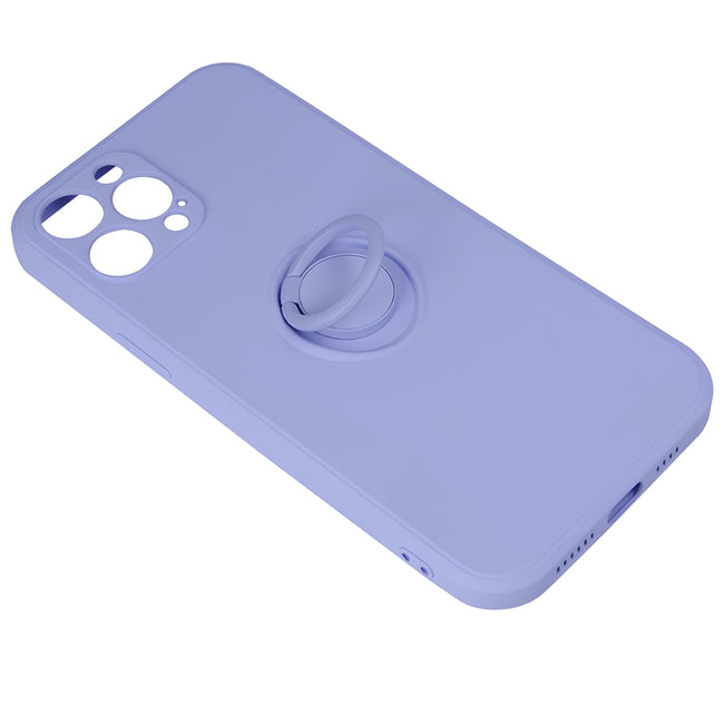 Etui z Ringiem Finger Case - Xiaomi Redmi Note 10 Pro / 10 Pro Max - Lawendowy