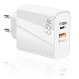 Szybka Ładowarka Sieciowa Phoneo USB + USB-C - GaN 65W
