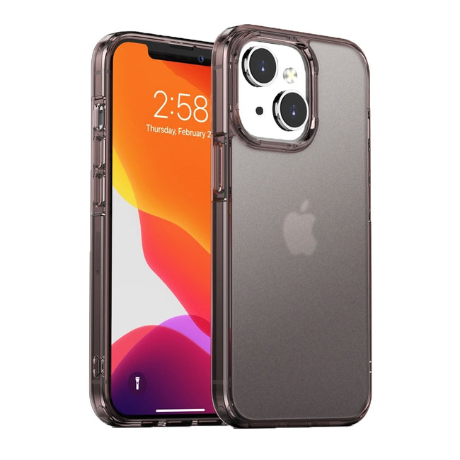 Wzmacniane Etui Hard Case - iPhone 13 - Szary