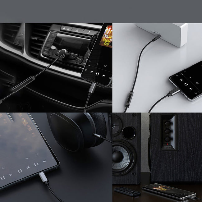 Kabel / Adapter - Usb-c - Mini Jack 3,5 mm DAC