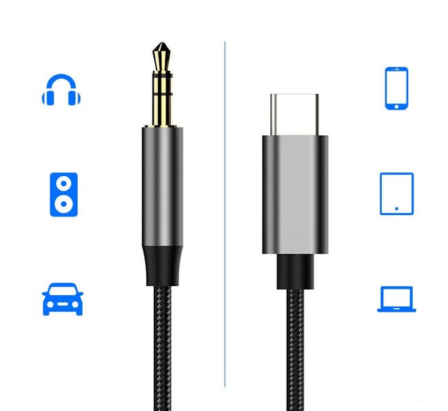 Kabel / Adapter - Usb-c - Mini Jack 3,5 mm DAC