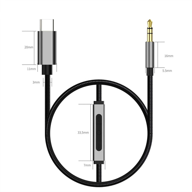 Kabel / Adapter - Usb-c - Mini Jack 3,5 mm DAC
