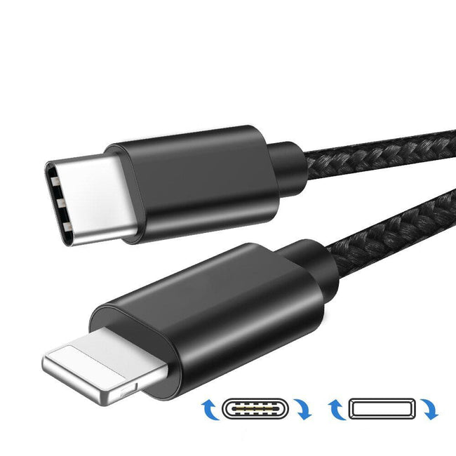 Kabel Phoneo® USB-C -> Lightning (iPhone, iPad, etc.), Oplot - 1 Metr