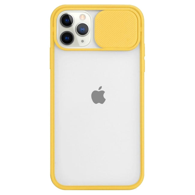 Etui Camera Cover Case - iPhone 11 Pro Max - Żółty