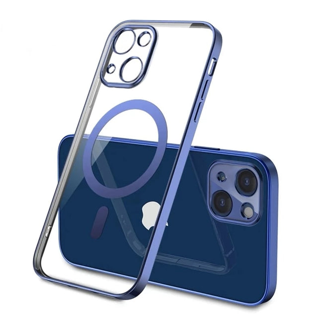Etui Silikonowe do MagSafe - iPhone 14 Plus - Niebieski