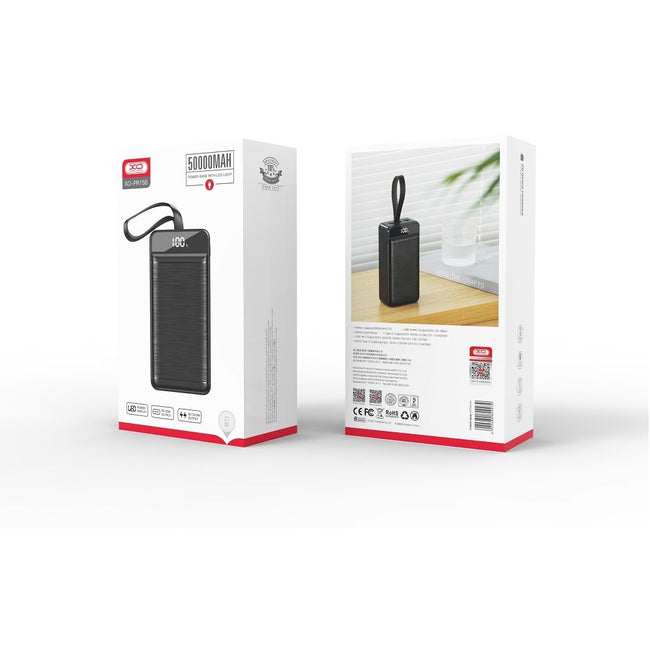 Powerbank XO - Szybkie Ładowanie - 50000 mAh