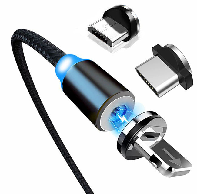 Kabel Magnetyczny (+ końcówka okrągła)