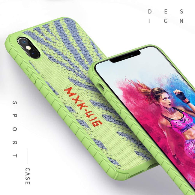 Etui Flexi X-treme Ultra Durable - iPhone XS Max - Zielony