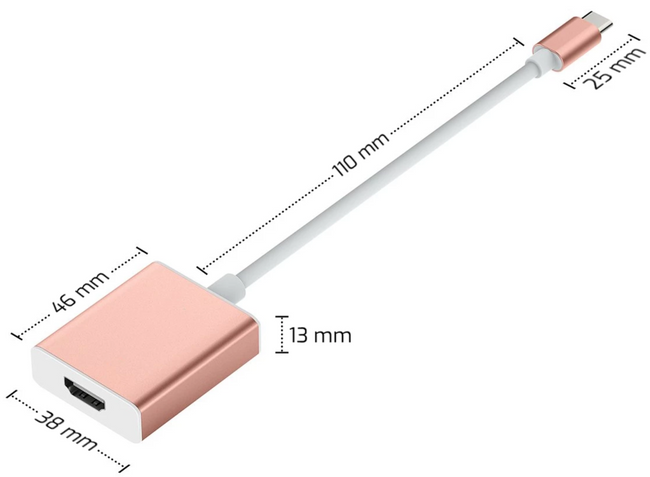Adapter USB-C do HDMI (MHL)
