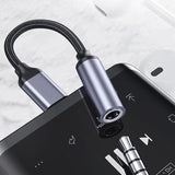 Adapter AUX Mini Jack do USB-C z DAC