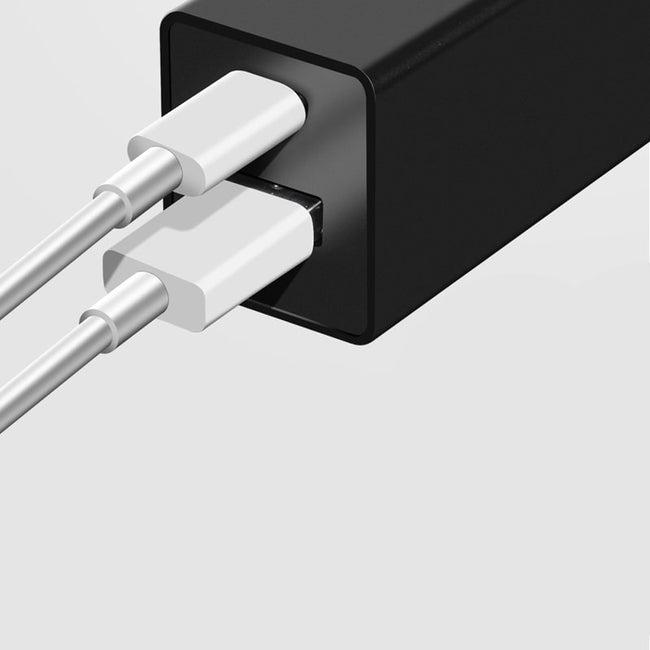 Ładowarka Sieciowa, Szybkie Ładowanie, USB + PD - GaN 65W