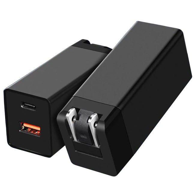 Ładowarka Sieciowa, Szybkie Ładowanie, USB + PD - GaN 65W