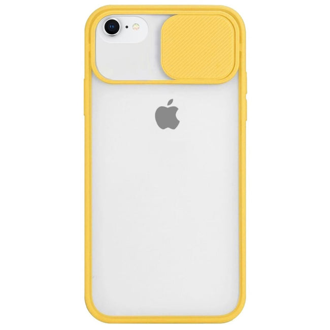 Etui Camera Cover Case - iPhone SE 2020 / SE 2022 (SE3) - Żółty