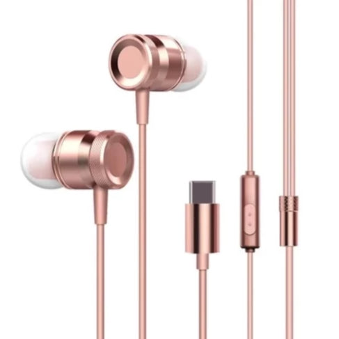 Słuchawki USB-C - Aluminiowe Clear Sound