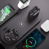 Ładowarka Bezprzewodowa Indukcyjna iPhone (Apple Watch, AirPods, Android) - 6w1