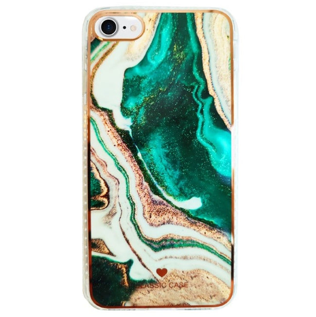 Etui Marble New Green Case - iPhone SE 2020 / SE 2022 (SE3)