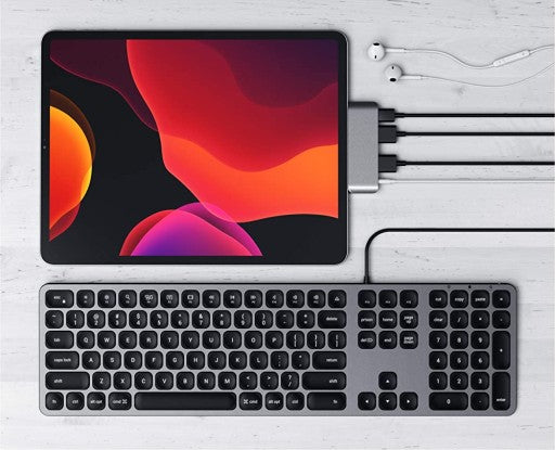 Adapter iPad Pro USB-C HUB HDMI USB AUX do Macbook