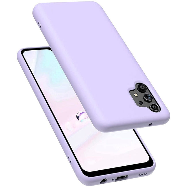 Etui Silikonowe - Liquid Silicone - Samsung Galaxy A32 5G - Lawendowy
