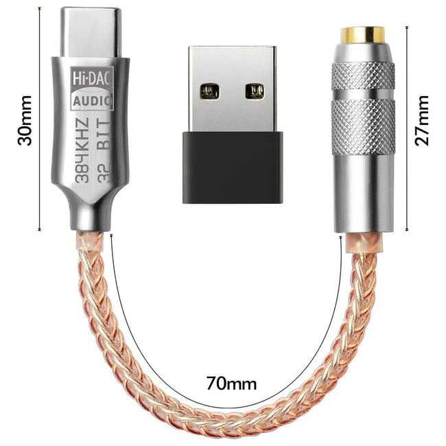Wzmacniacz Sygnału Audio DAC na USB-C - Realtek ALC5686