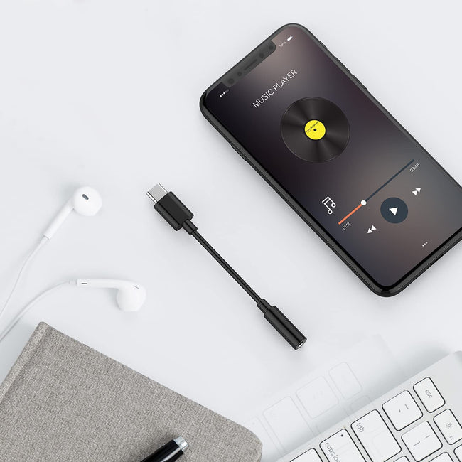 Adapter USB-C -> Mini Jack (3,5 mm)