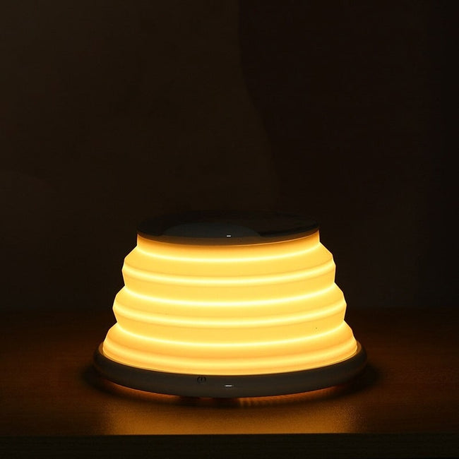 Ładowarka Bezprzewodowa (Indukcyjna) + Lampka Nocna - Quick Charge (10W)