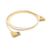Kabel Kątowy, Pleciony - 1 Metr (USB-C/Lightning/Micro USB)