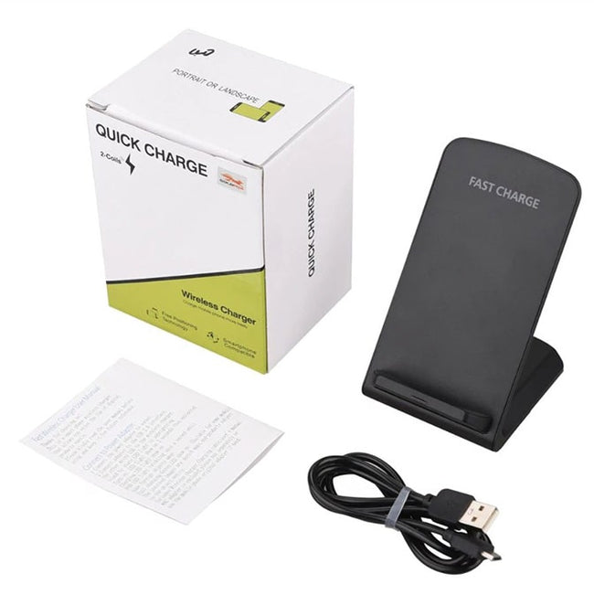 Ładowarka Bezprzewodowa (Indukcyjna) Stojąca - Quick Charge (10W)