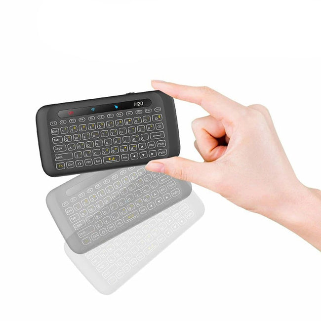 Mini Klawiatura Bezprzewodowa H20 (Smart TV, TV Box, PC, PS4, XBOX, etc.)