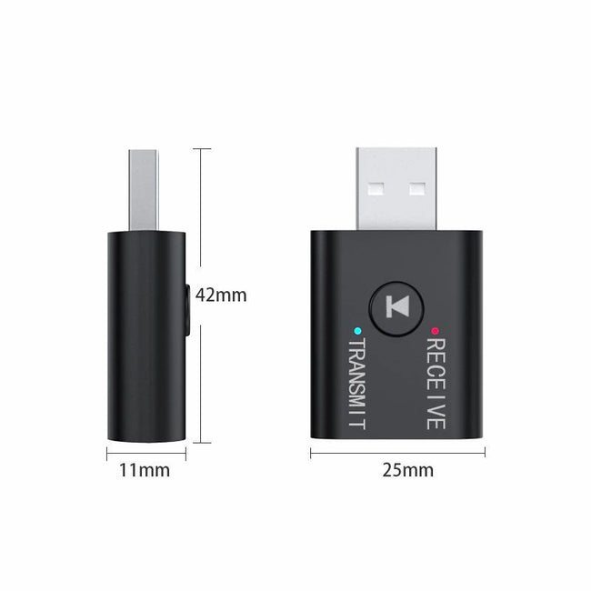 Mini Transmiter Audio Bluetooth - Nadajnik + Odbiornik