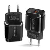 Ładowarka Sieciowa Mocna, Quick Charge 3.0 (3A), 18W