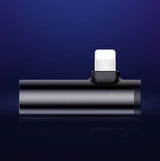Adapter 2w1 do iPhone, iPad - Słuchawki (Jack 3,5 mm) + Ładowanie