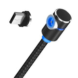 Kabel Magnetyczny, Kątowy (+ końcówka okrągła)