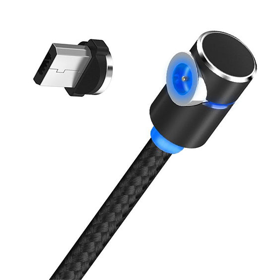 Kabel Magnetyczny, Kątowy (+ końcówka okrągła)