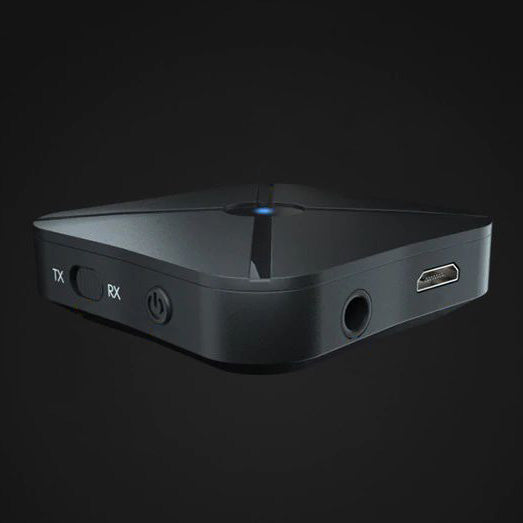 Transmiter Audio Bluetooth - Nadajnik + Odbiornik (wbudowana bateria)