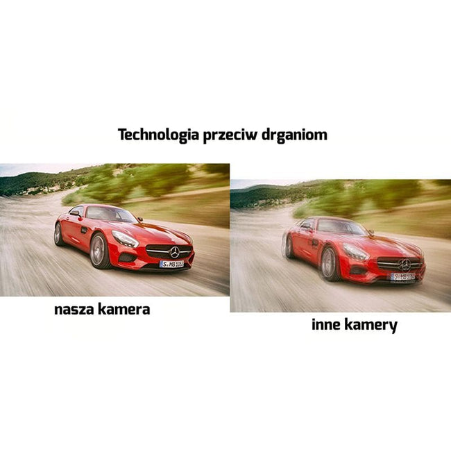 Rejestrator Jazdy w Lusterku + Kamera Cofania