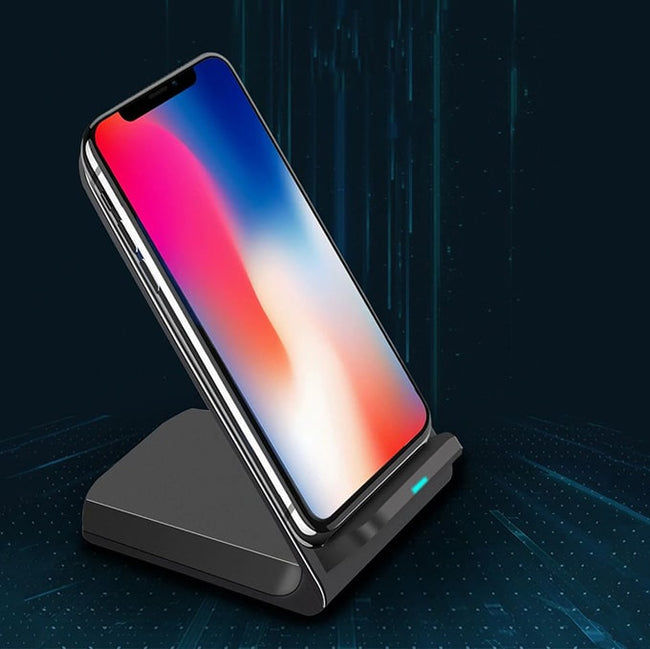 Ładowarka Bezprzewodowa (Indukcyjna) Stojąca - Quick Charge (15W)