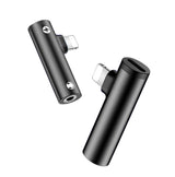 Adapter 2w1 do iPhone, iPad - Słuchawki (Jack 3,5 mm) + Ładowanie