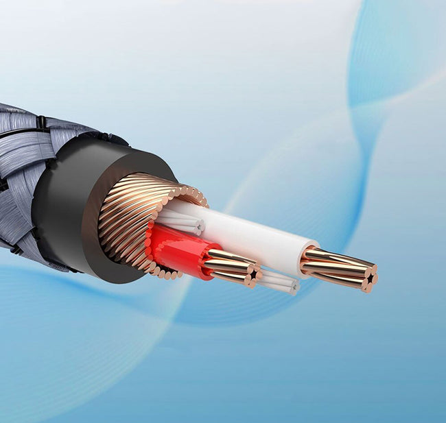 Essager® Kabel RCA (Cinch) <-> AUX (Mini Jack 3,5 mm)