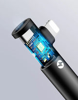 Adapter 2w1 do iPhone, iPad - Słuchawki (Jack 3,5 mm) + Ładowanie