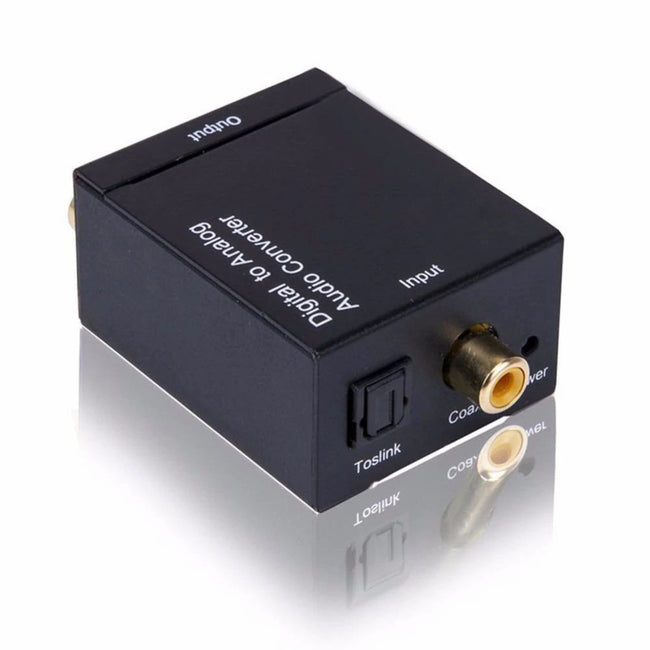 Konwerter audio. Cyfrowy do Analogowy. Coaxial / Optyczny do Cinch Rca
