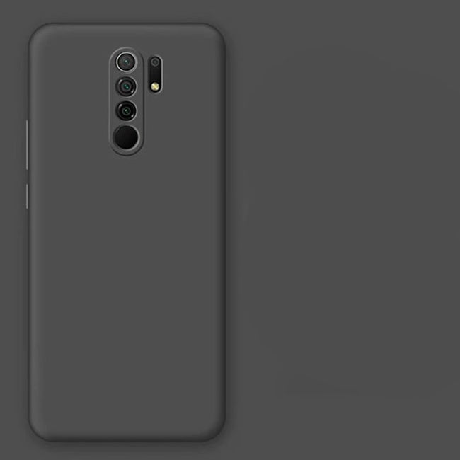 Etui Silikonowe - Liquid Silicone - Xiaomi Redmi Note 8 Pro - Czarny