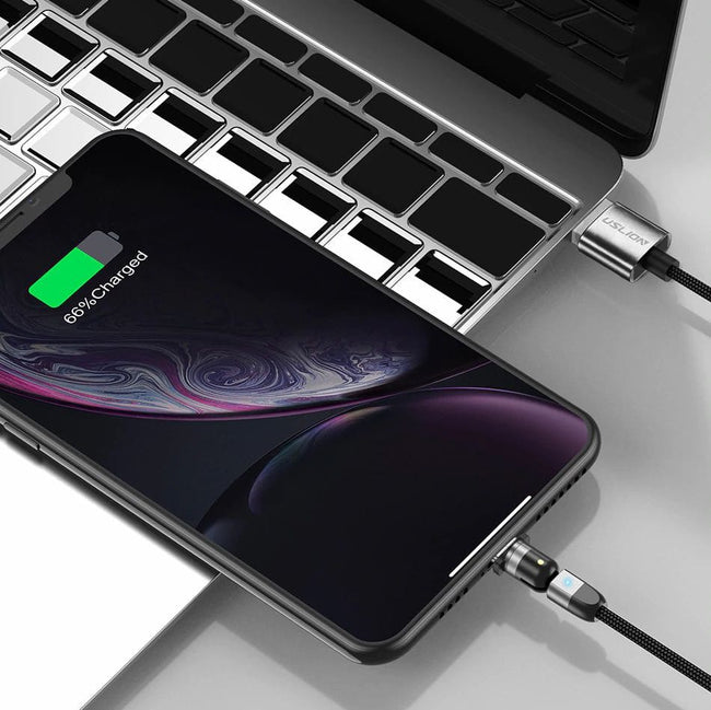 USLION® Kabel Magnetyczny Obrotowy (+ końcówka)