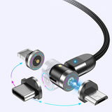 USLION® Kabel Magnetyczny Obrotowy (+ końcówka)