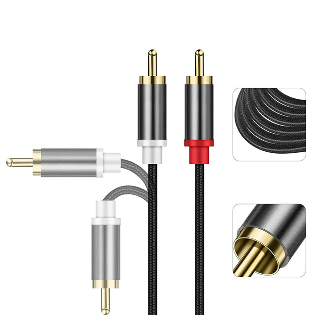 Kabel iPhone do RCA (Cinch) - Stereo