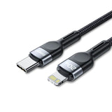 Essager® Kabel USB-C -> Lightning 20W (iPhone, iPad, etc.), Oplot