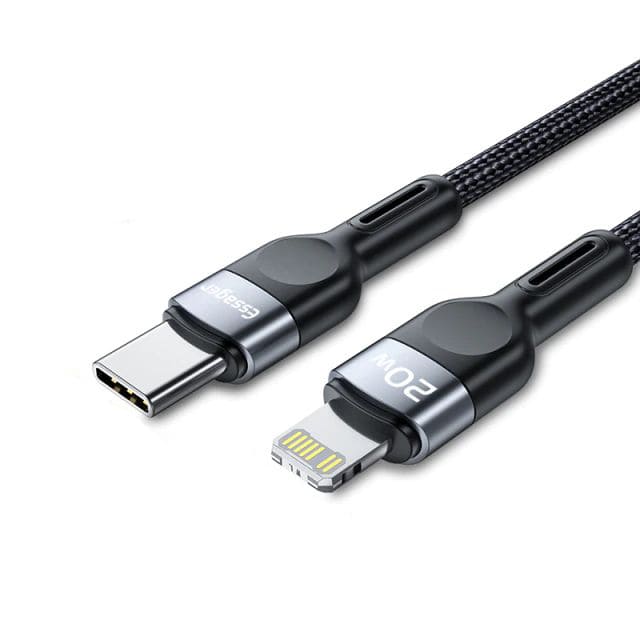 Essager® Kabel USB-C -> Lightning 20W (iPhone, iPad, etc.), Oplot