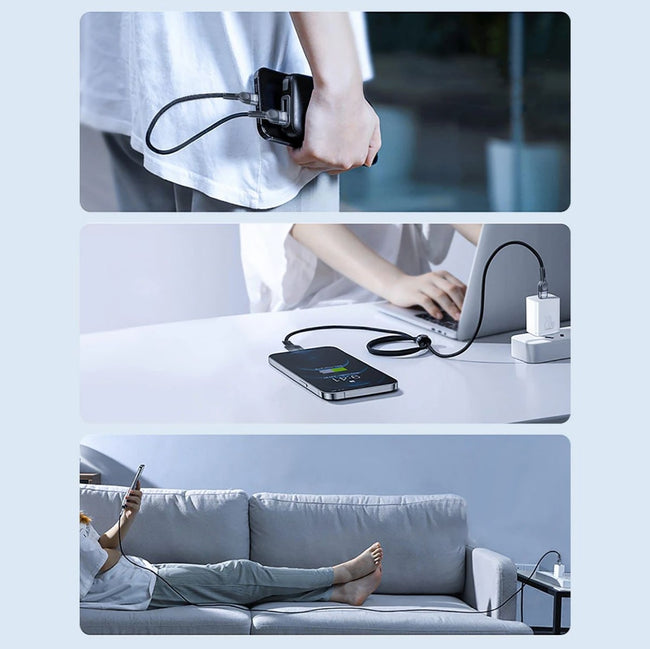 Essager® Kabel USB-C -> Lightning 20W (iPhone, iPad, etc.), Oplot