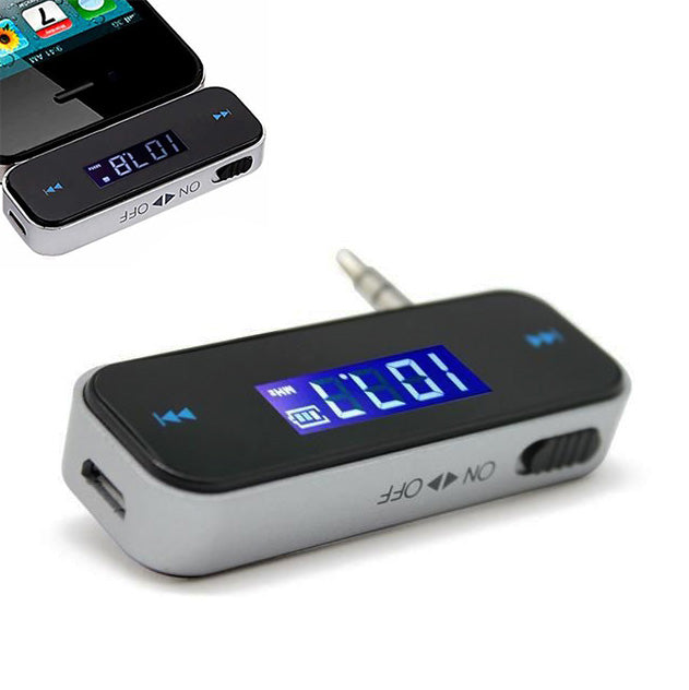 Mini Transmitter FM - Mini Jack Transmiter Jack (3,5")
