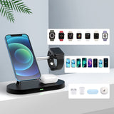 Ładowarka Bezprzewodowa (indukcyjna) 5w1 - iPhone, Airpods, Apple Watch