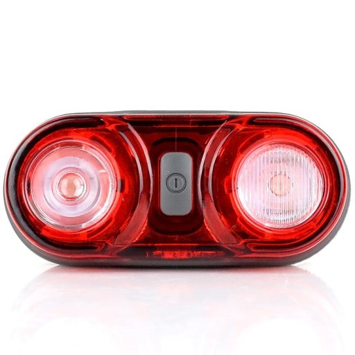Lampka Rowerowa na Tył - Lampa LED na Klips